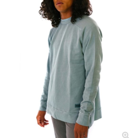 Zanerobe Flintlock Crew Sweater Turquoise M, NWOT - 07/24 - Picture 8 of 14